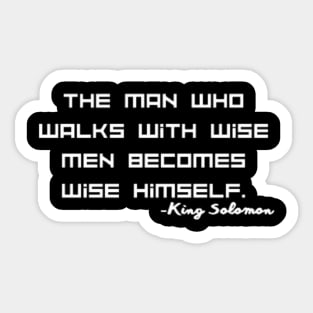 Book of Solomon's Wisdom Sticker